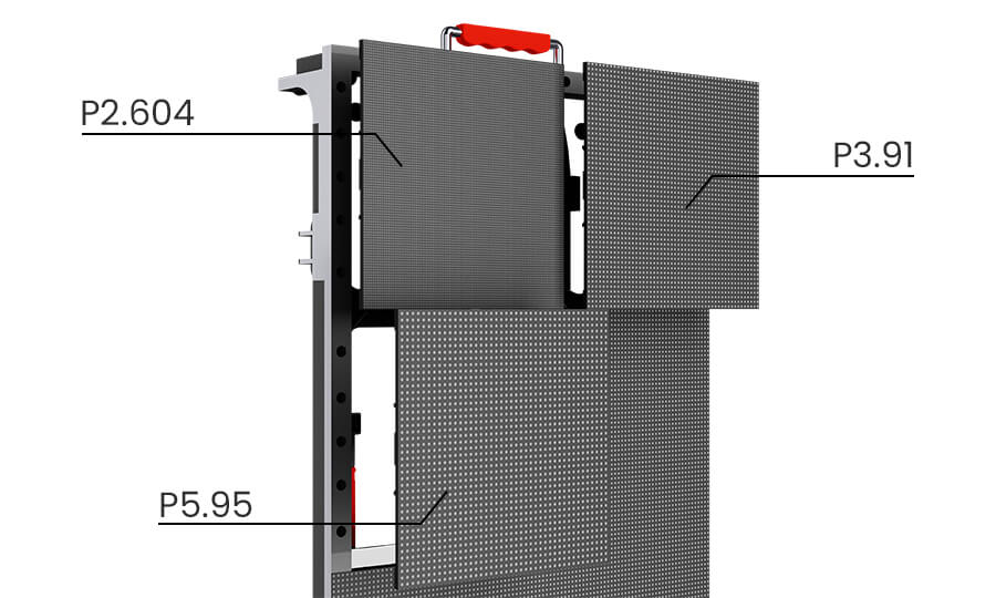 TP1000A Series different module panels TP1000A Series different module panels