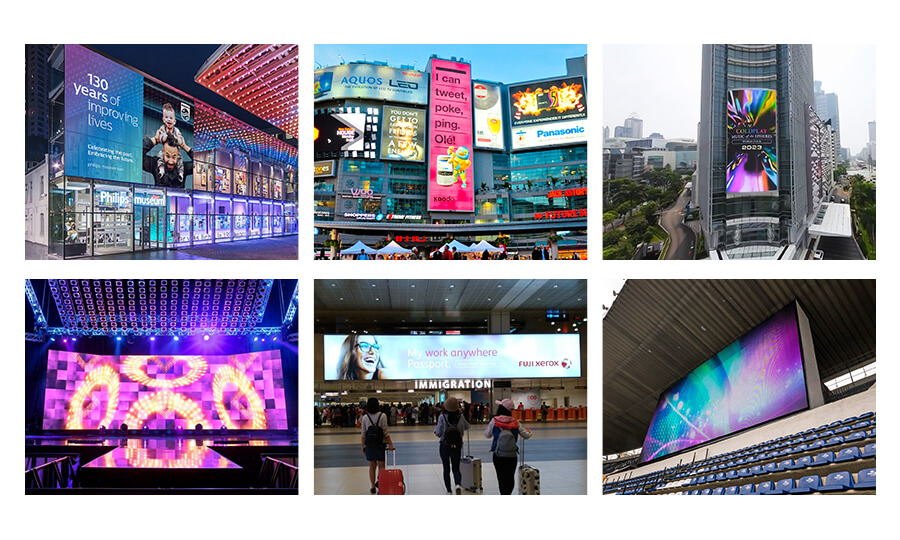 application field of led display