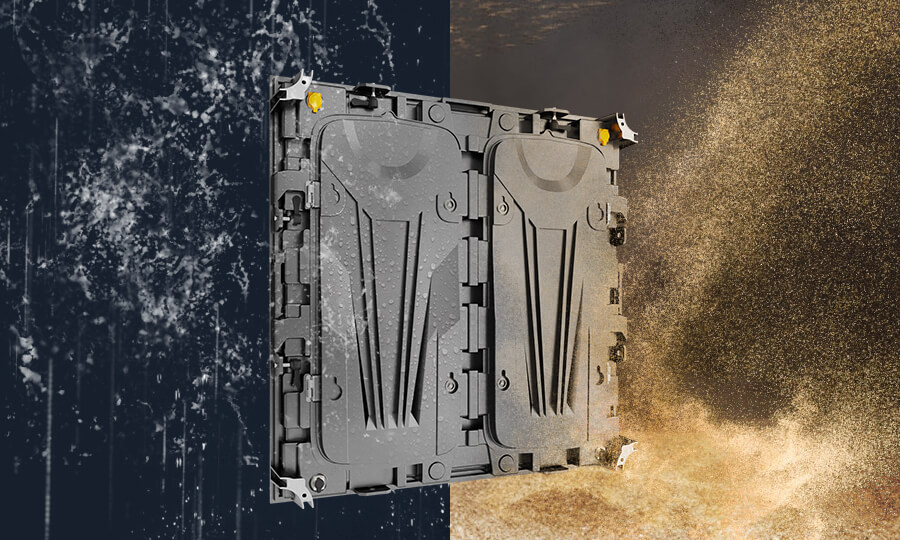 protection design of TP 960A outdoor led panel display