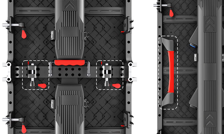 splicing of TP 1000A outdoor full color led display (3) splicing of TP 1000A outdoor full color led display