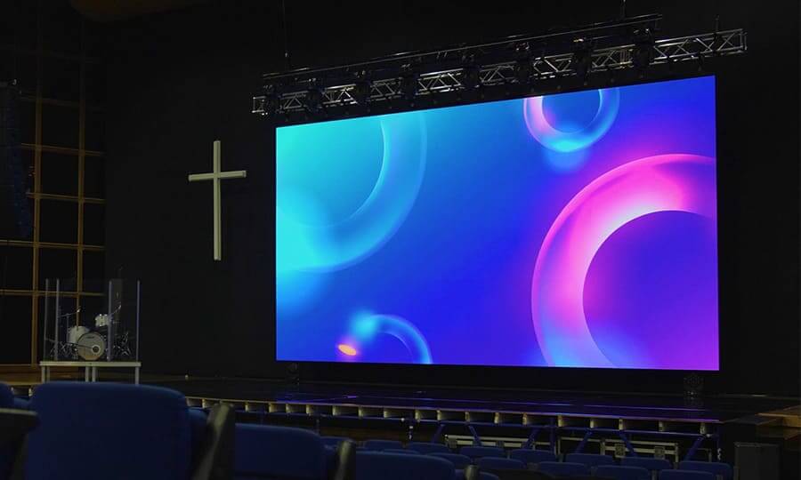 High refresh rate LED display