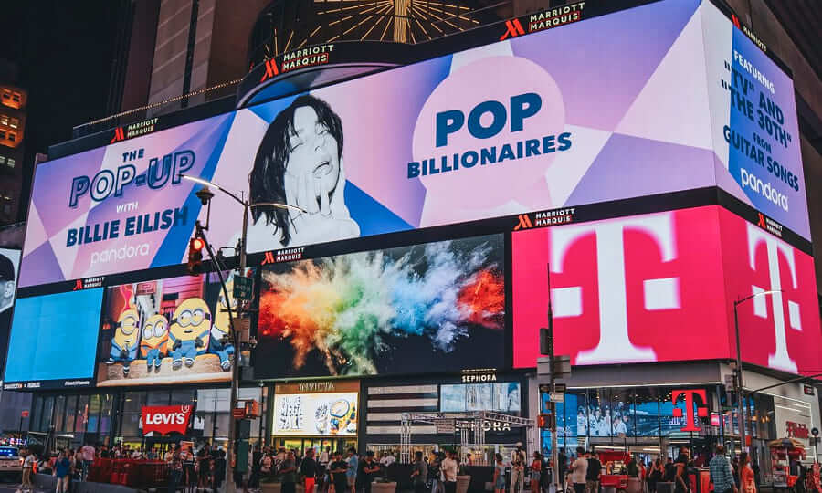 Outdoor Advertising LED Wall