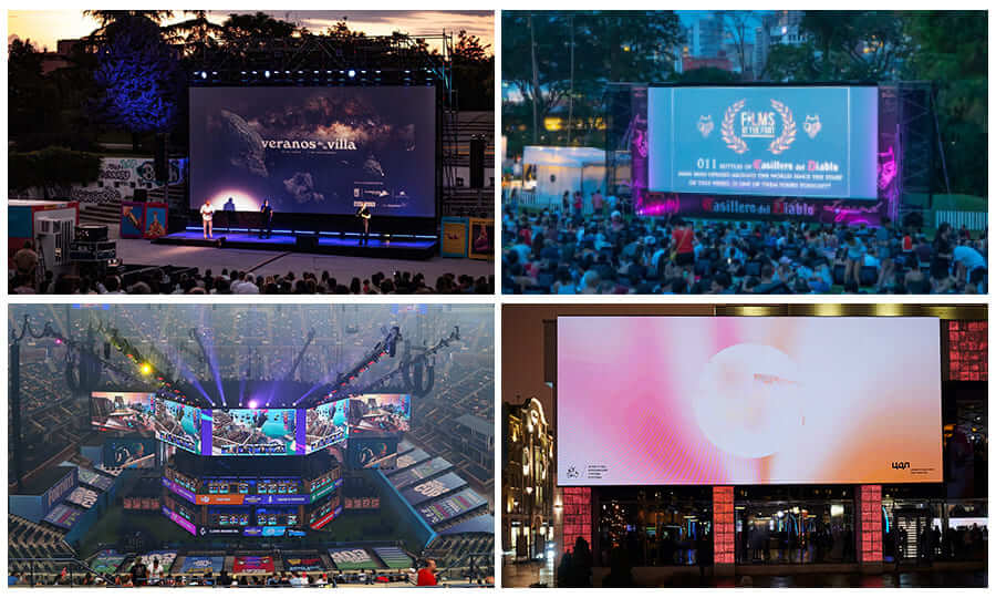 Outdoor LED Screens Applications