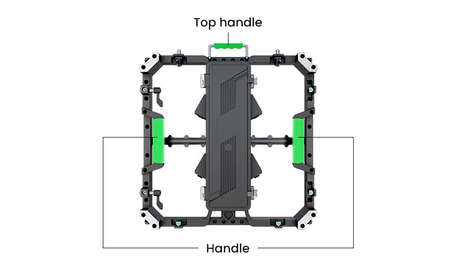 Cabinet Equipped with Handles