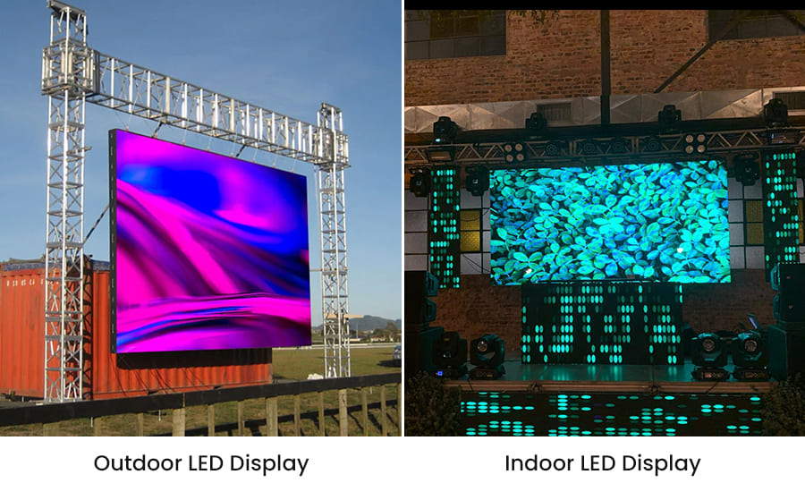 Difference Between Indoor and Outdoor LED Screen