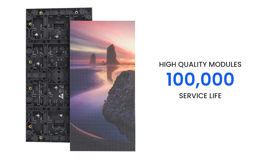 P2.604 LED Display Durability and Long Life-span