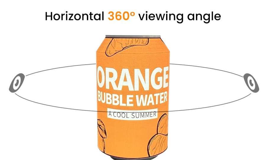 Wide Viewing Angle & Distance