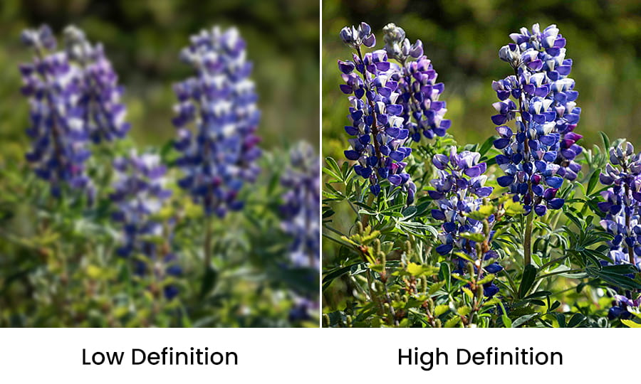 high Definition Quality