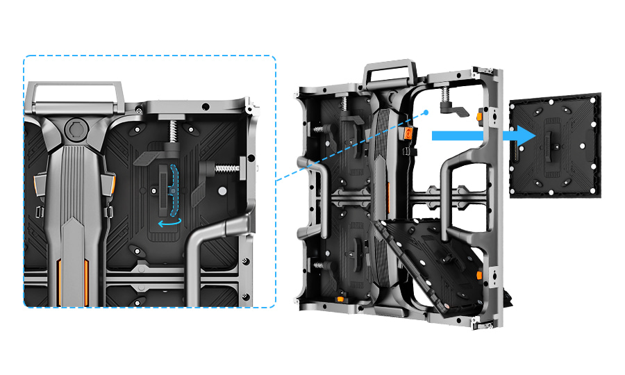 Convenient Module Handle Design