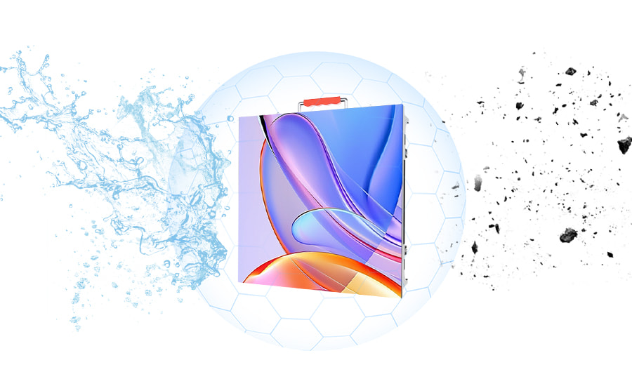 Water And Dust Proof outdoor LED display waterproof dustproof