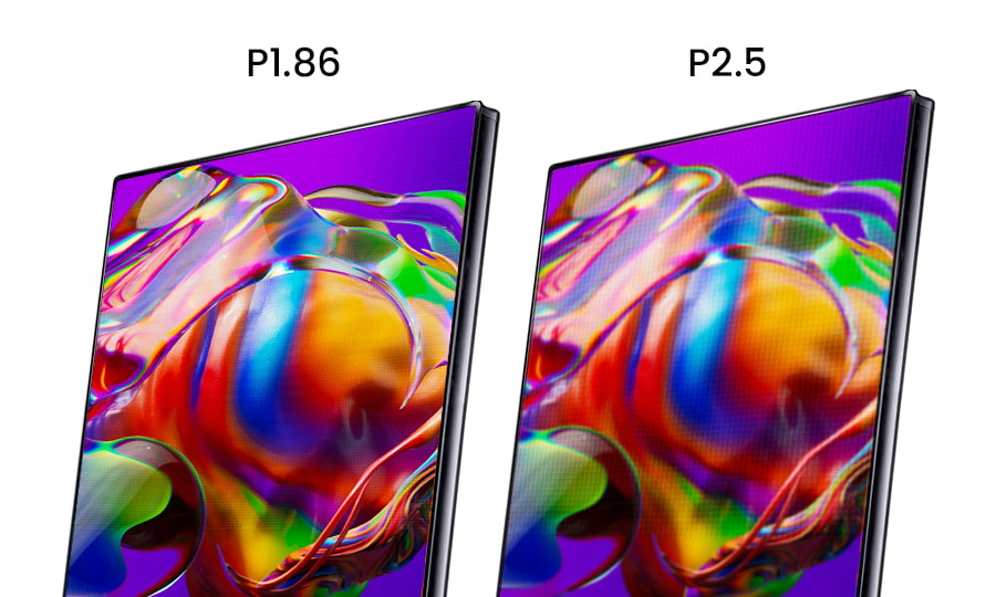 foldable LED poster display foldable design