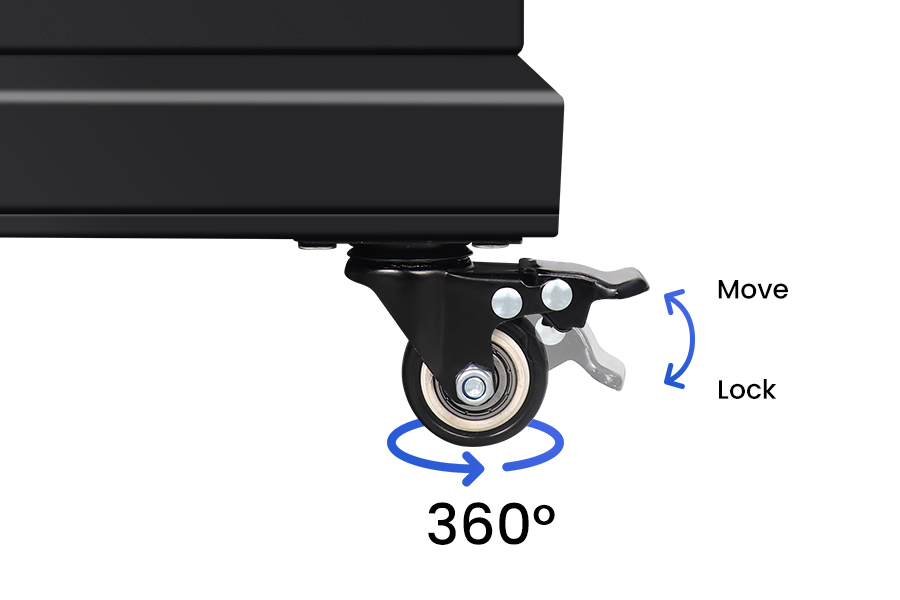 Easy Portable and Moveable LED Poster Display