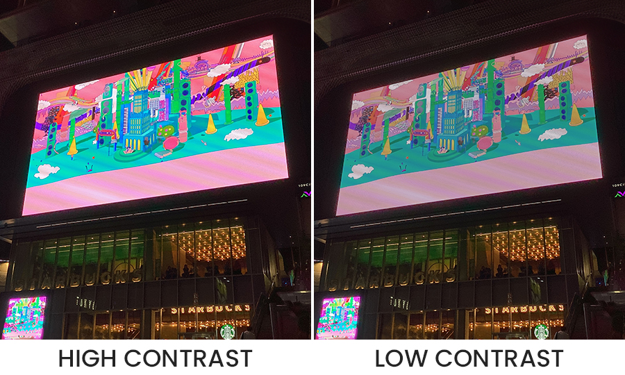 Vivid Color Contrast