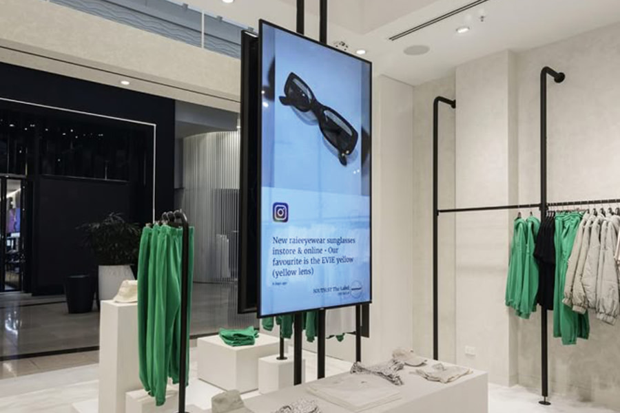 Retail Store Foldable LED Screen