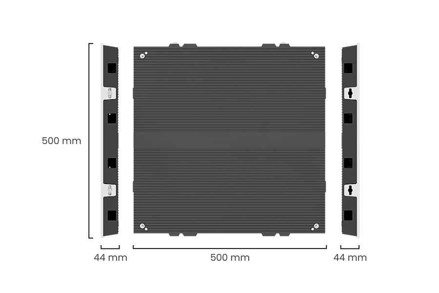 Thin Aluminum Cabinet