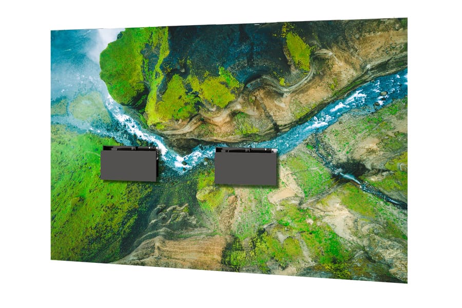 indoor fixed led display front maintenance design