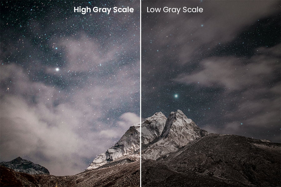 High Gray Scale