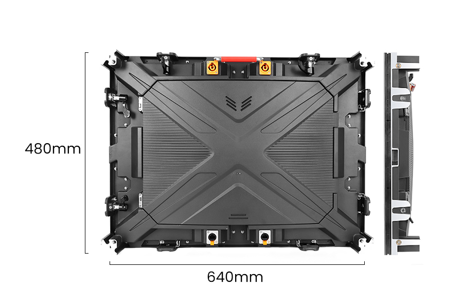 Light weight rental LED display