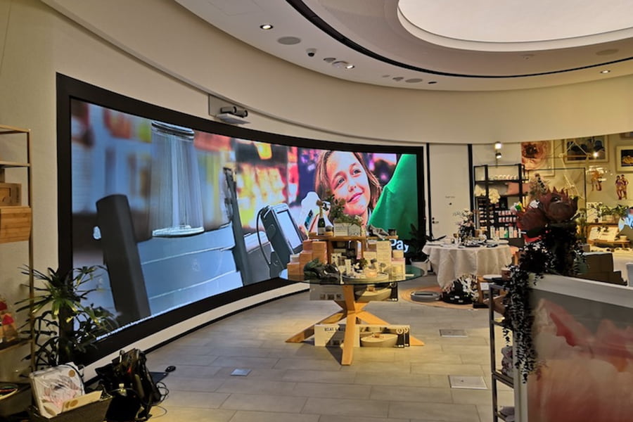 Retail Stores LED Flexible Display