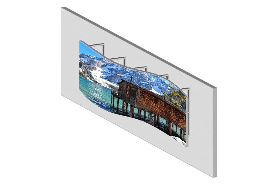 Wall-mounted installation