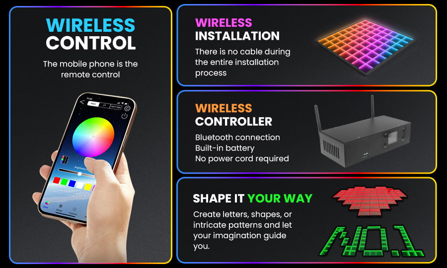 Advantages of TOP Dance's Battery 3D Mirror Dance Floor