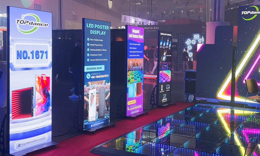 TOP DANCE's LED Poster Screen at LDI Show 2024