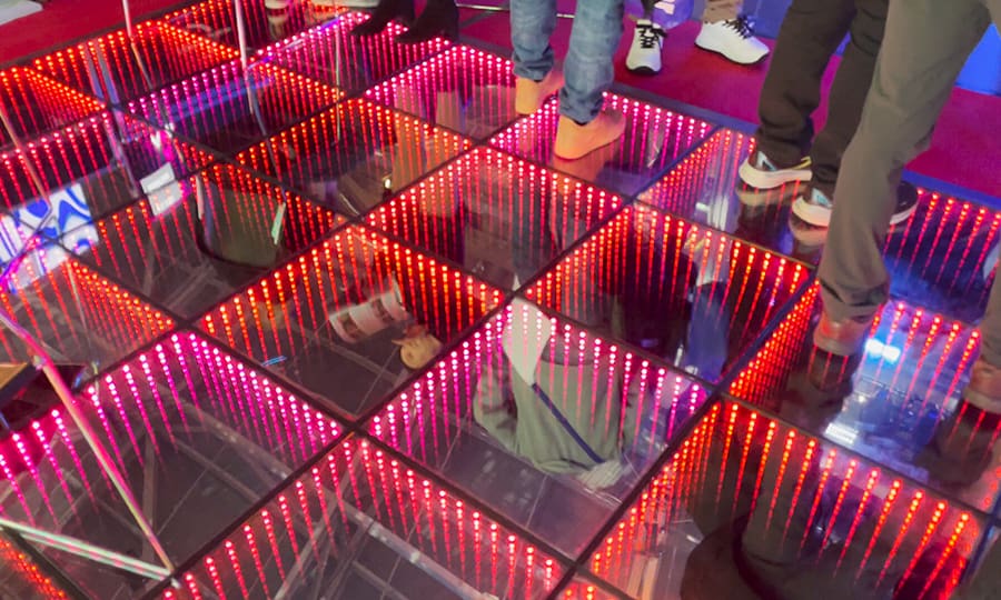 TOP DANCE's LED dance floor at LDI Show 2024