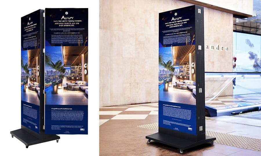 TOP Dance Double-sized poster screen