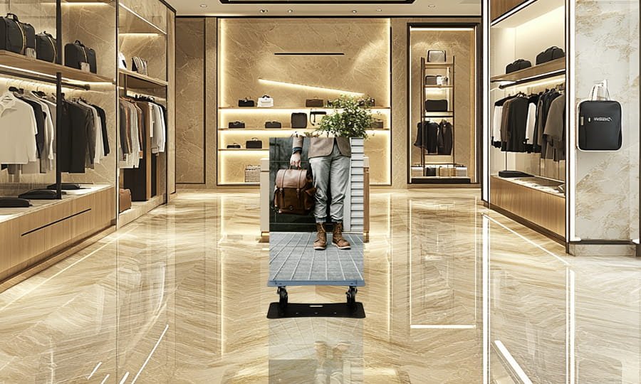 Foldable Poster LED Screen Application scenario