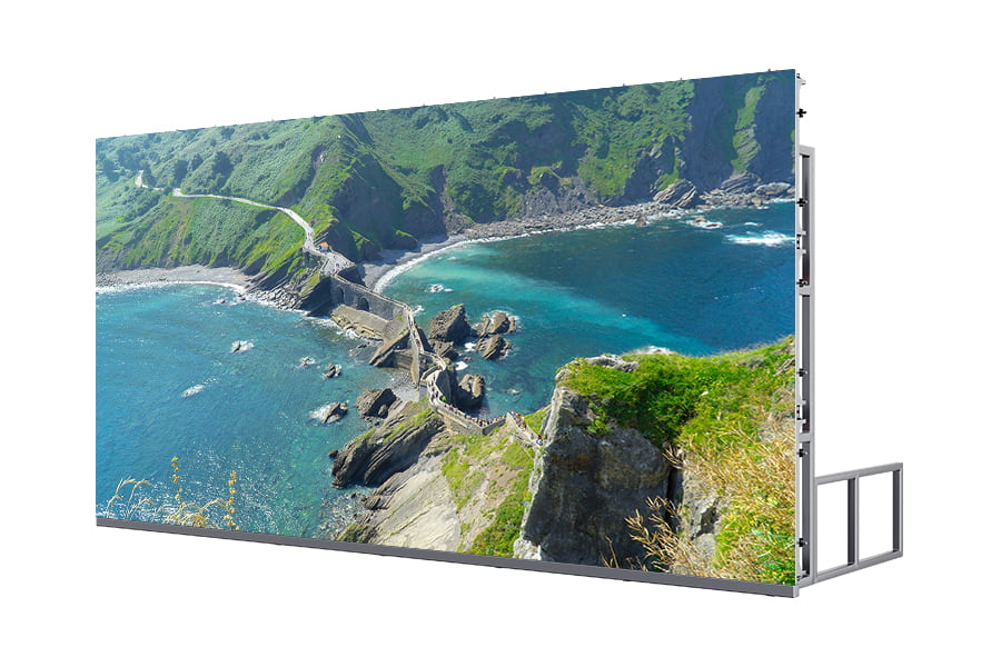 Installation drawing of the ground bracket