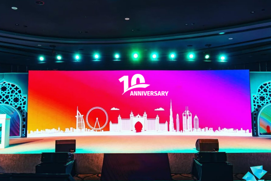 Rental LED Display Corporate Summit application scene display Rental LED Display Corporate Summit application scene display