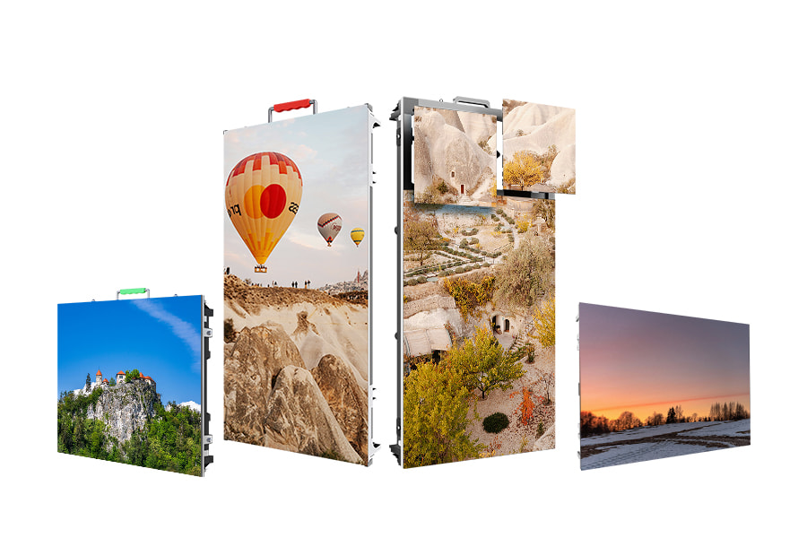 Rental LED display Display screen product combination diagram