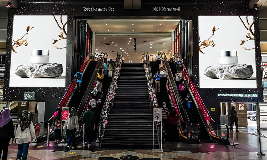 TOP DanceP3.91 Front Maintenance Advertising LED Screen scenario application