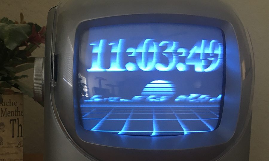 Early LED display from the 1990s