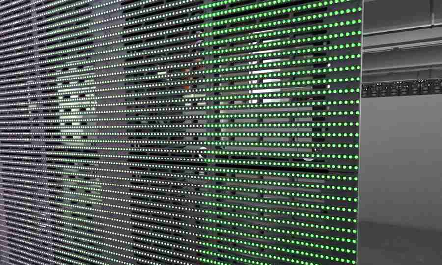 Technology behind transparent LED displays