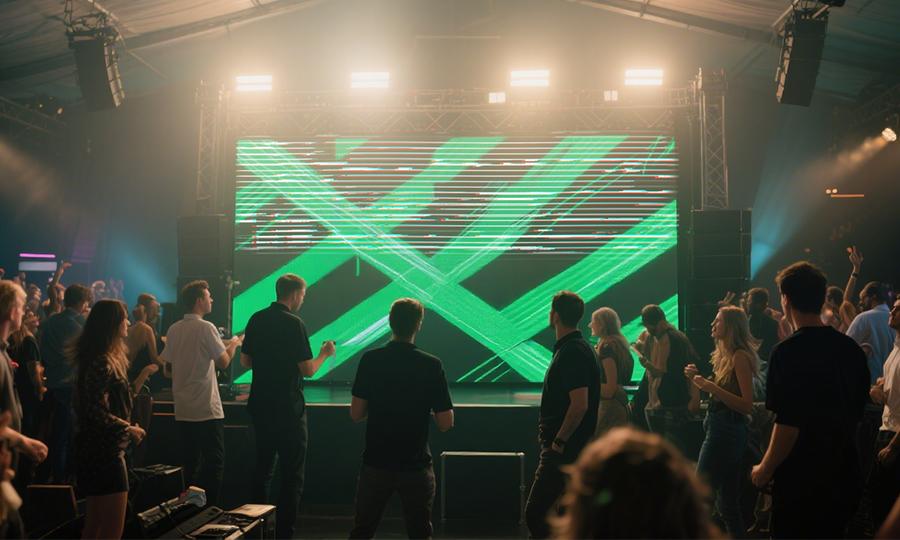 Flickering LED screen showing issues