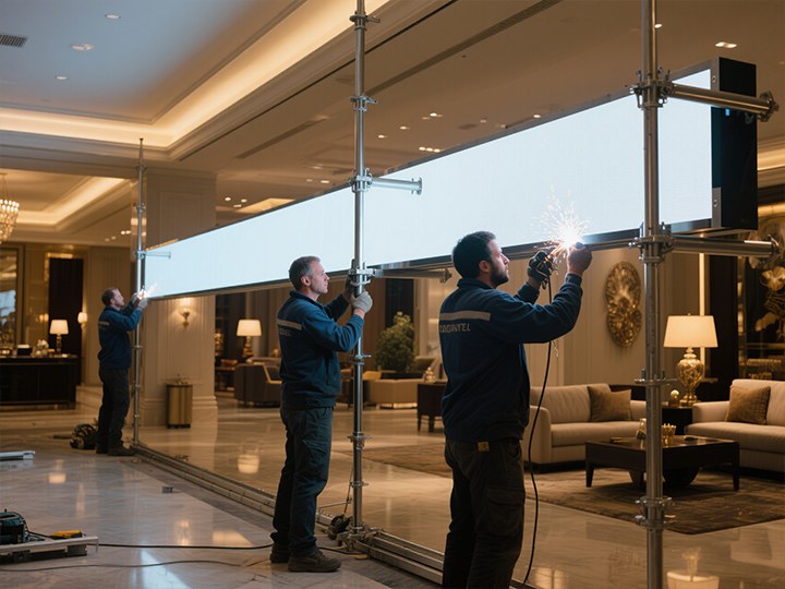 Installing-brackets-for-strong-LED-support