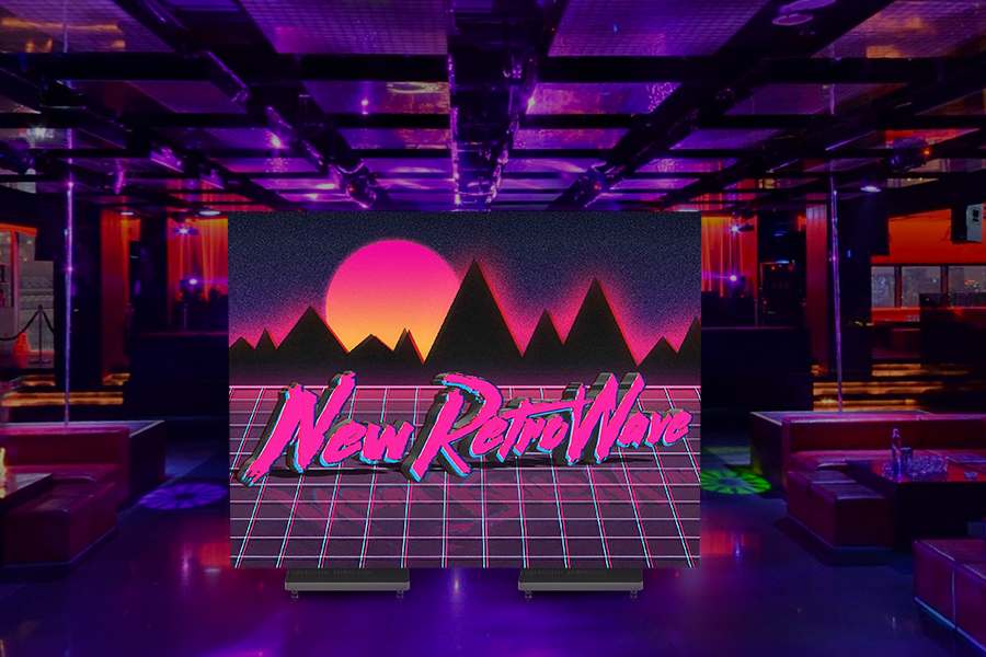 Multi screen splicing of Tri-fold LED Poster Displays