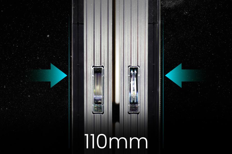 Ultra-thin design of Tri-fold LED Poster Displays