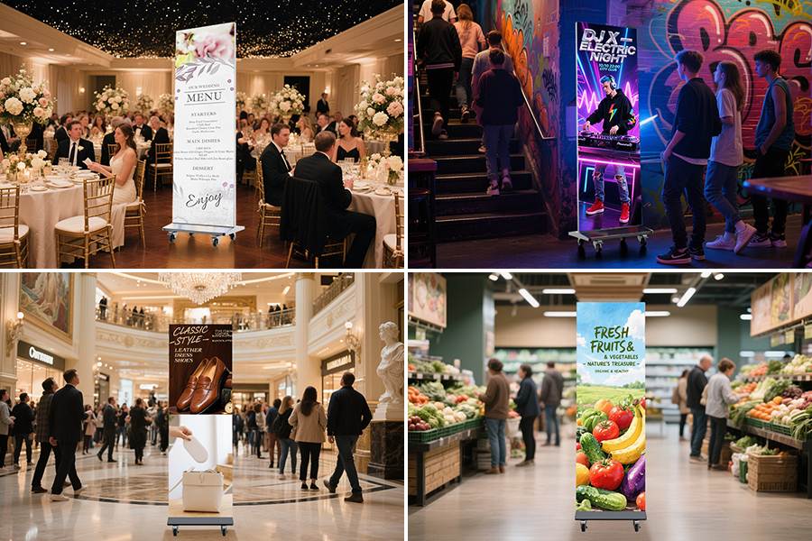 Applications-of-Battery-Foldable-LED-Poster-Display