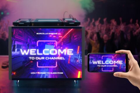 LED DJ Booth - Custom, Portable & Pro Designs for Events