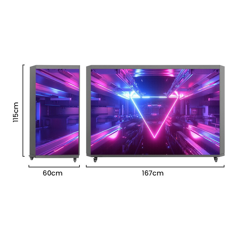 LED Screen DJ Booth With Drawer (2)