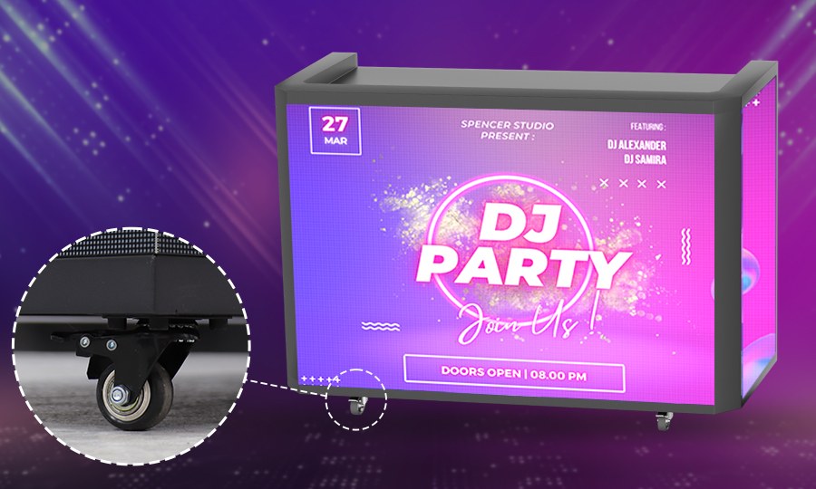 Witness-TOP-Dance-seamless-LED-DJ-booth-for-easy-setup.