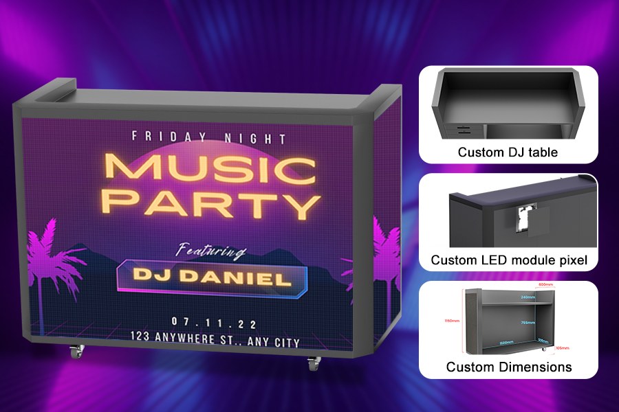 Custom-DJ-Booth-Size-and-LED-Pixel-Pitch