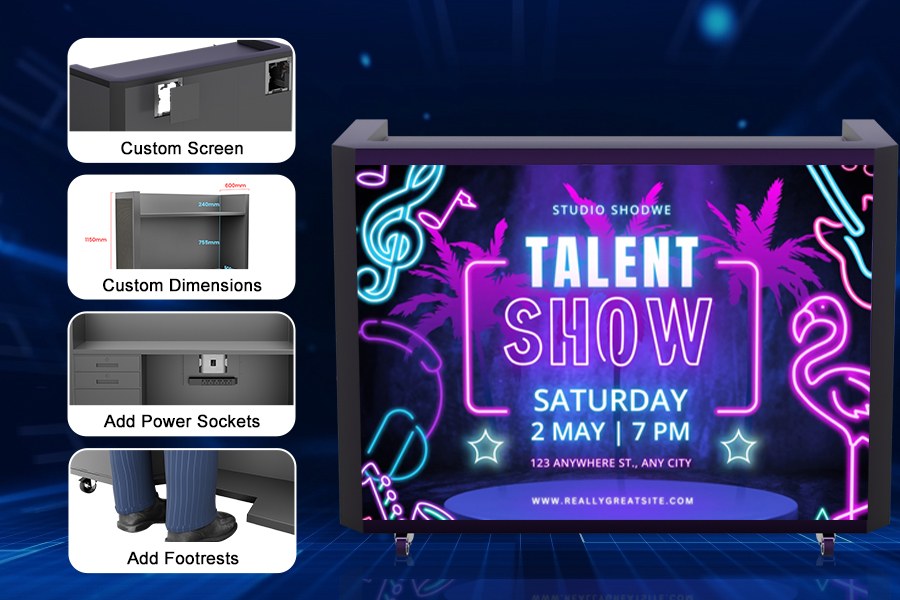 Fully-Tailored-Custom-LED-DJ-Booth