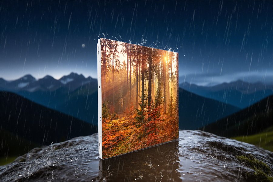 Conquer the elements with our IP65 waterproof LED display