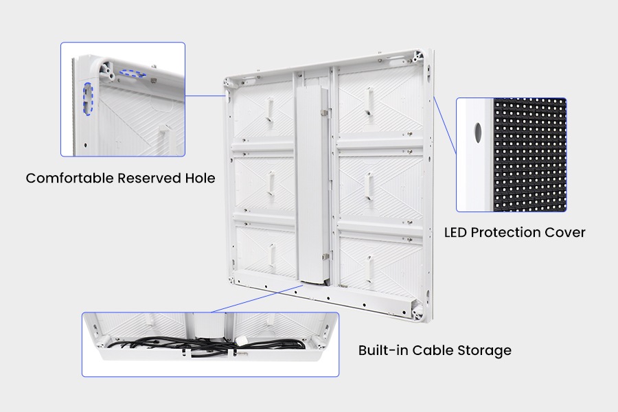 Discover smart features on the 960 LED display
