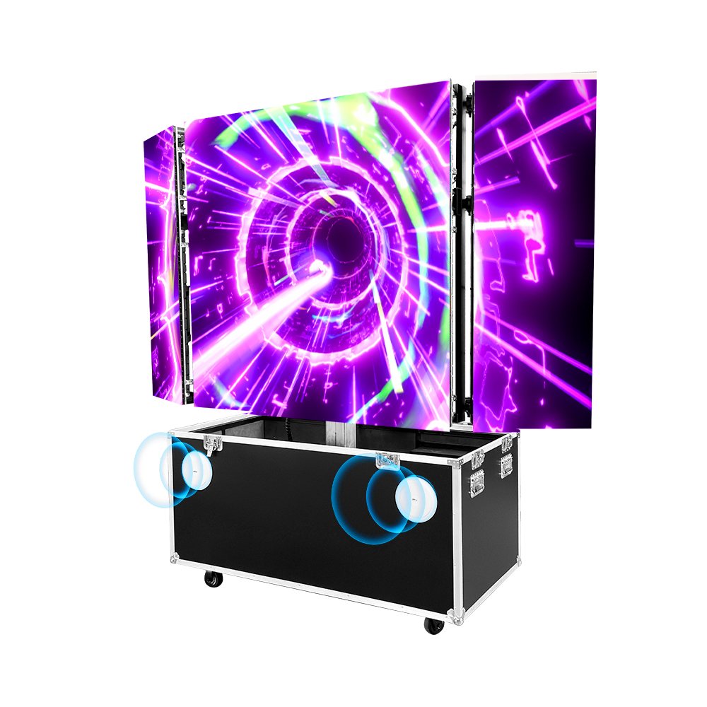 Retractable Folding Portable LED Display (3)