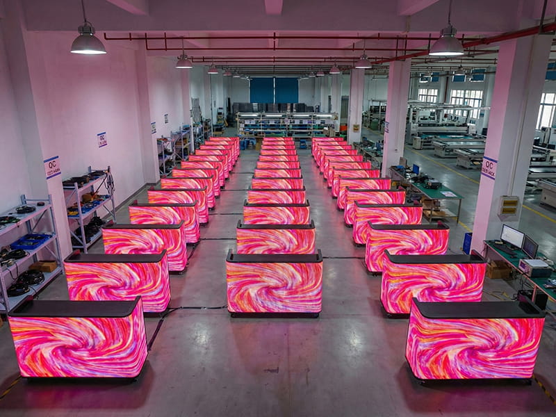 LED DJ Booth 72 hours Stress Test