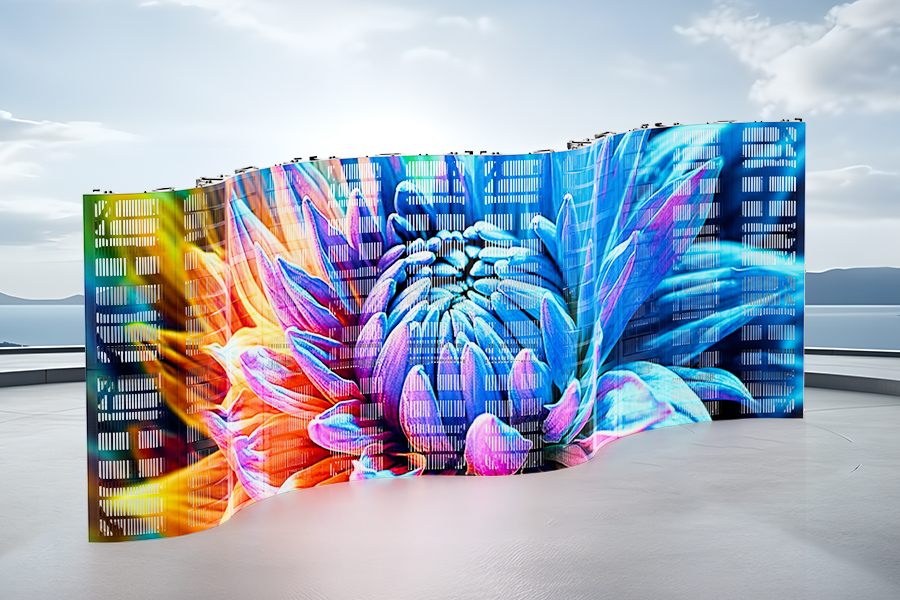 See brilliant 6000-nit flexible screen in direct sunlight